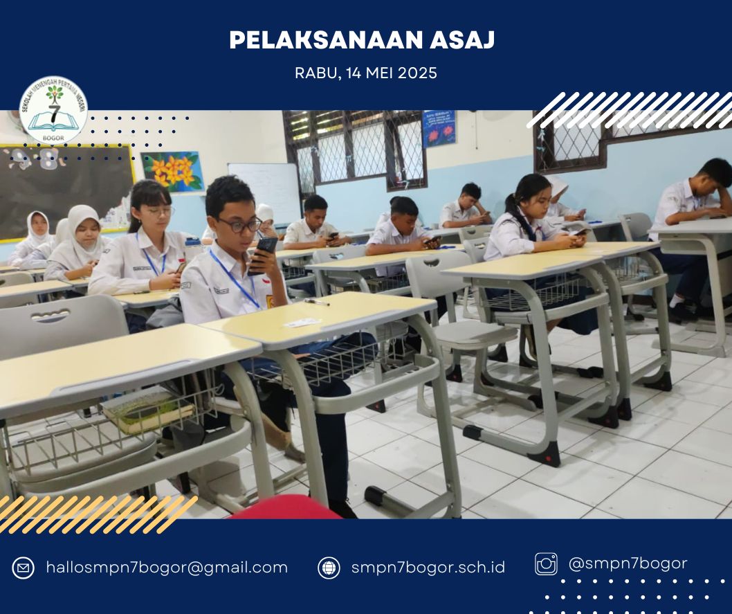 Pelaksanaan ASAJ Kelas 9 Berbasis Komputer